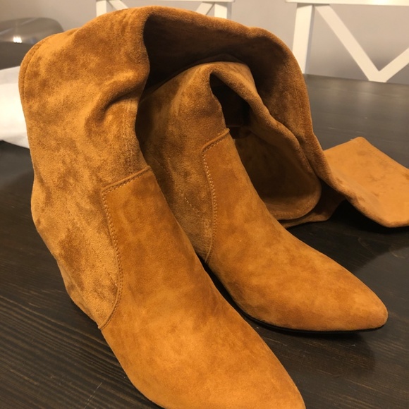 Brand New Goodnight Macaroon suede boots - Picture 6 of 6